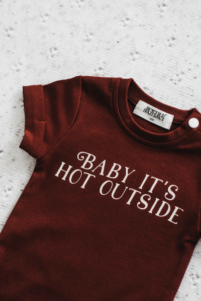 Baby It's Hot Outside Bodysuit & T-shirt