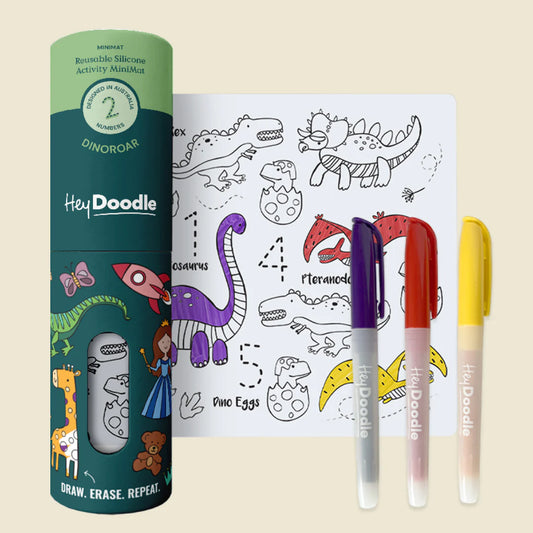 DinoRoar Mini Colouring & Doodle Mat