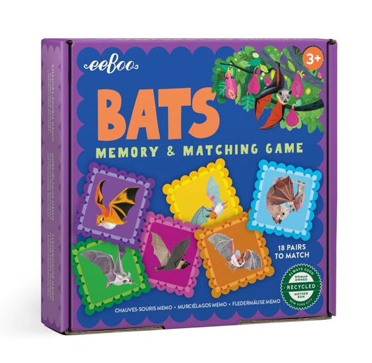 Square Memory Game - Bats