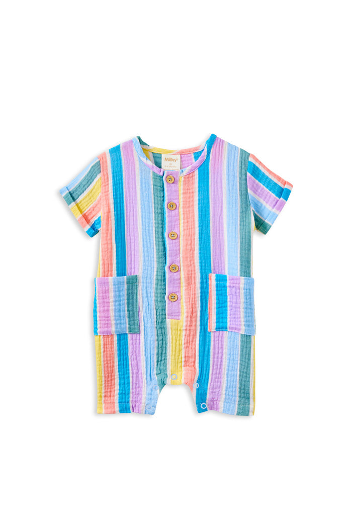Fiesta Crinkle Playsuit