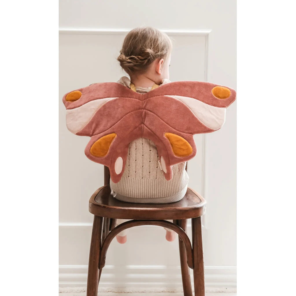 Butterfly Wings in Ash Rose