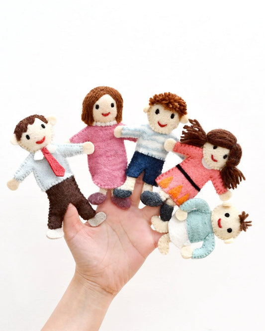 Finger Family Felt Puppet Set