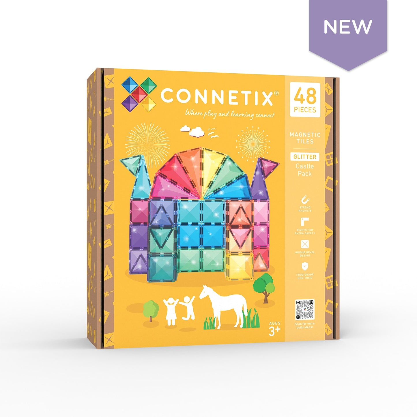 Glitter Castle Pack 48 Pieces