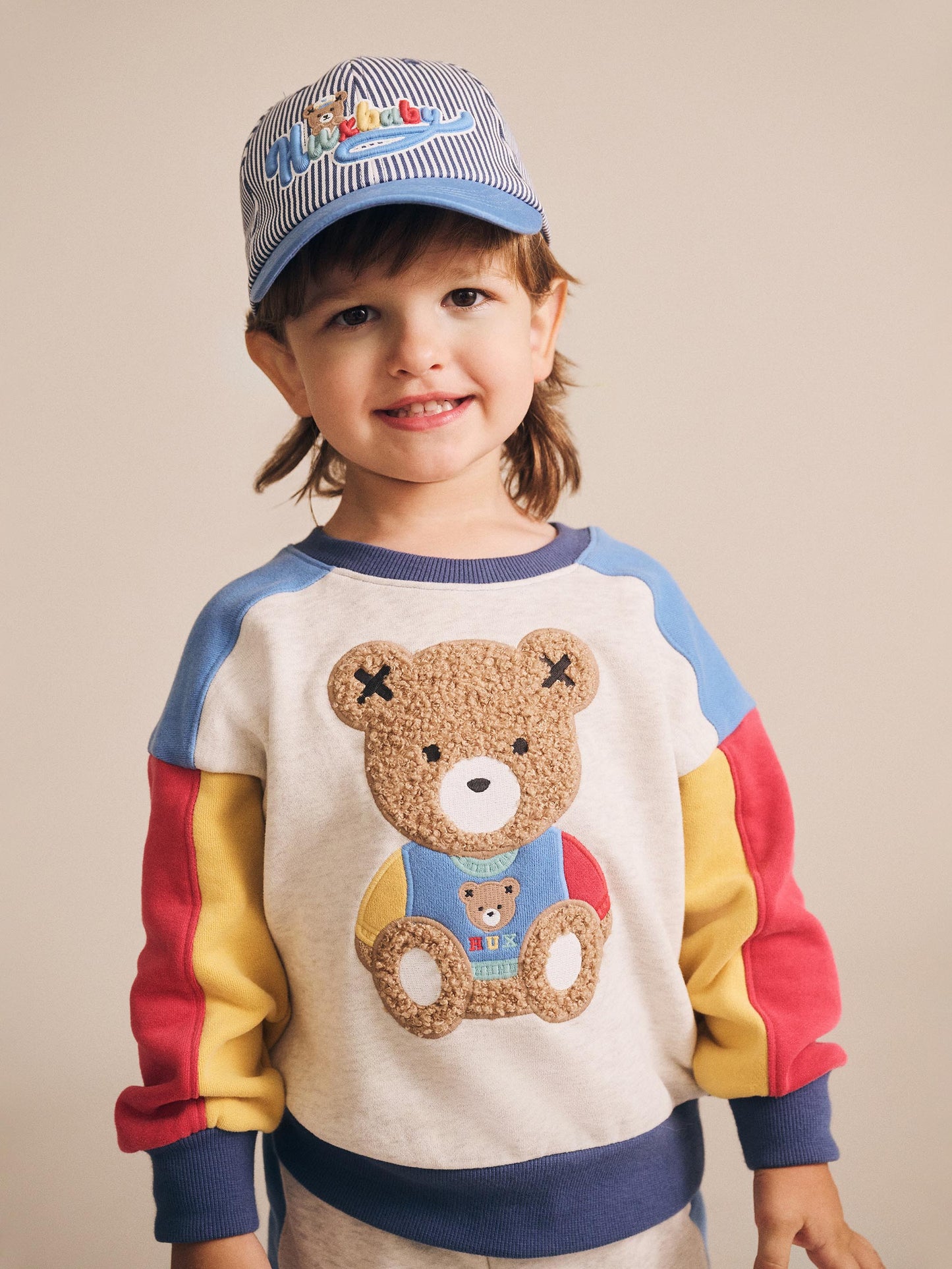 Nautical Stripe Huxbear Cap