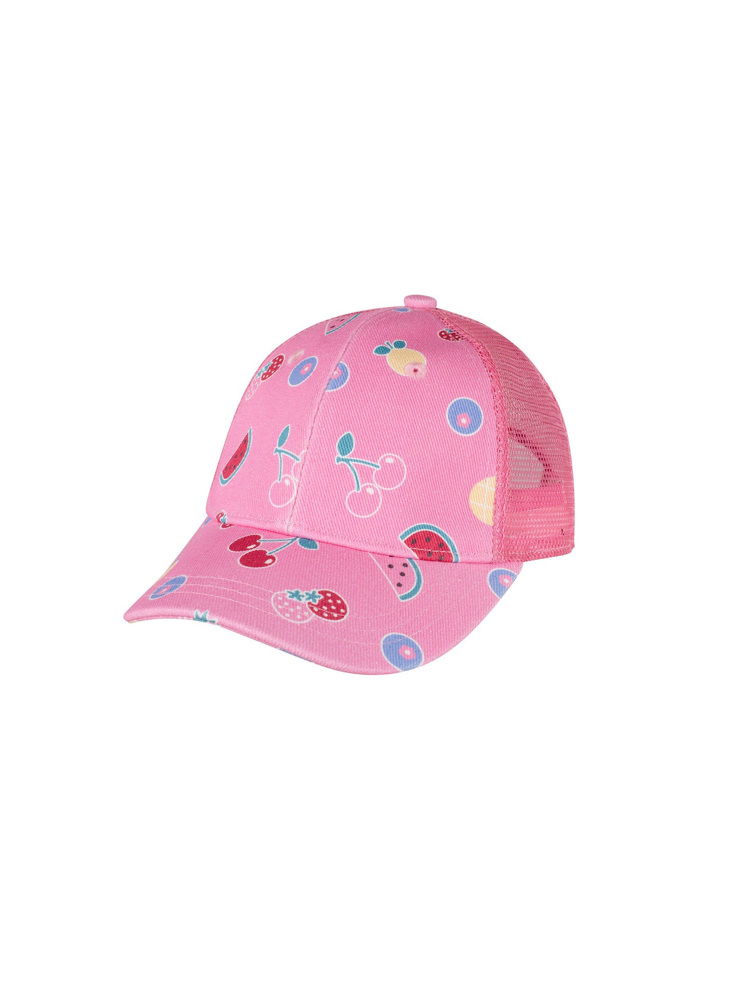Pink Fruit Emoji Cap