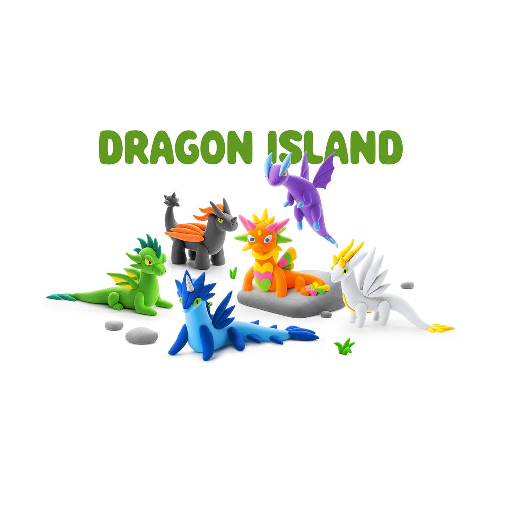 Hey Clay Dragon Island (15 cans)