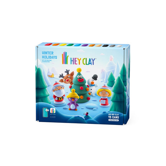Hey Clay Winter Holidays (15 cans)