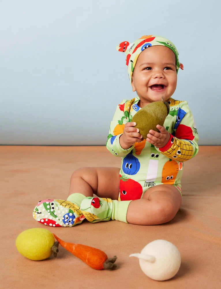 Happy Harvest Baby Booties