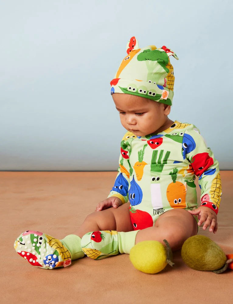 Happy Harvest Baby Booties