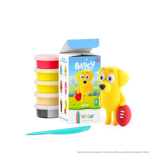 Hey Clay Lucky Single Character - Bluey