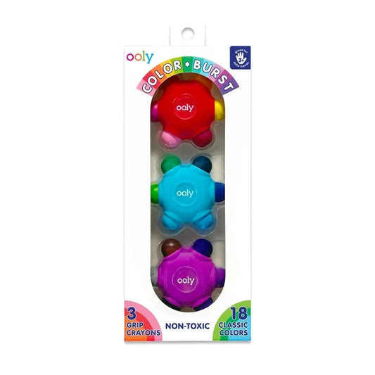 Colour Burst - Grip Crayons