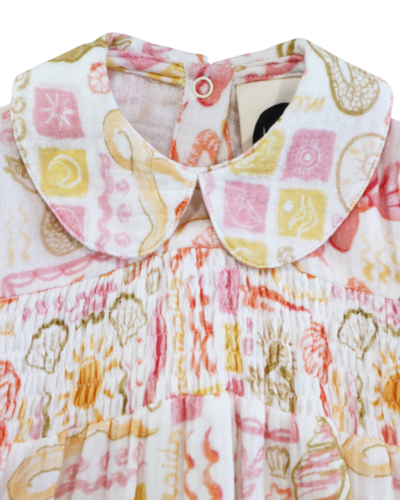 Mermaid Beach Collared Playsuit