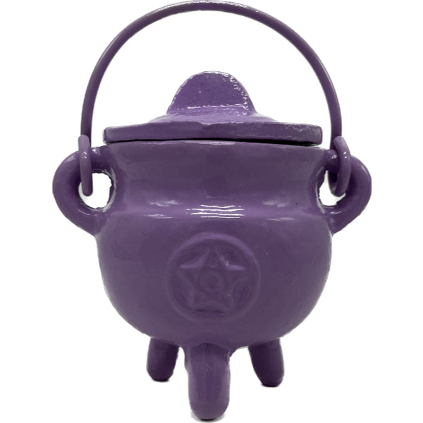 Lavender Cast Iron Penta Cauldron