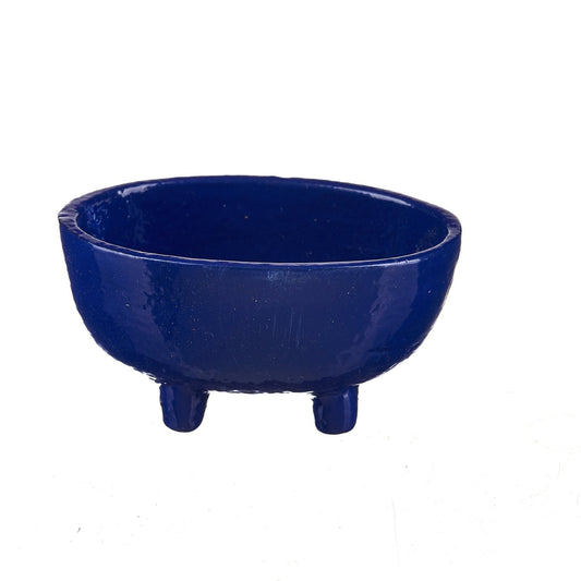 Blue Oval Cauldron