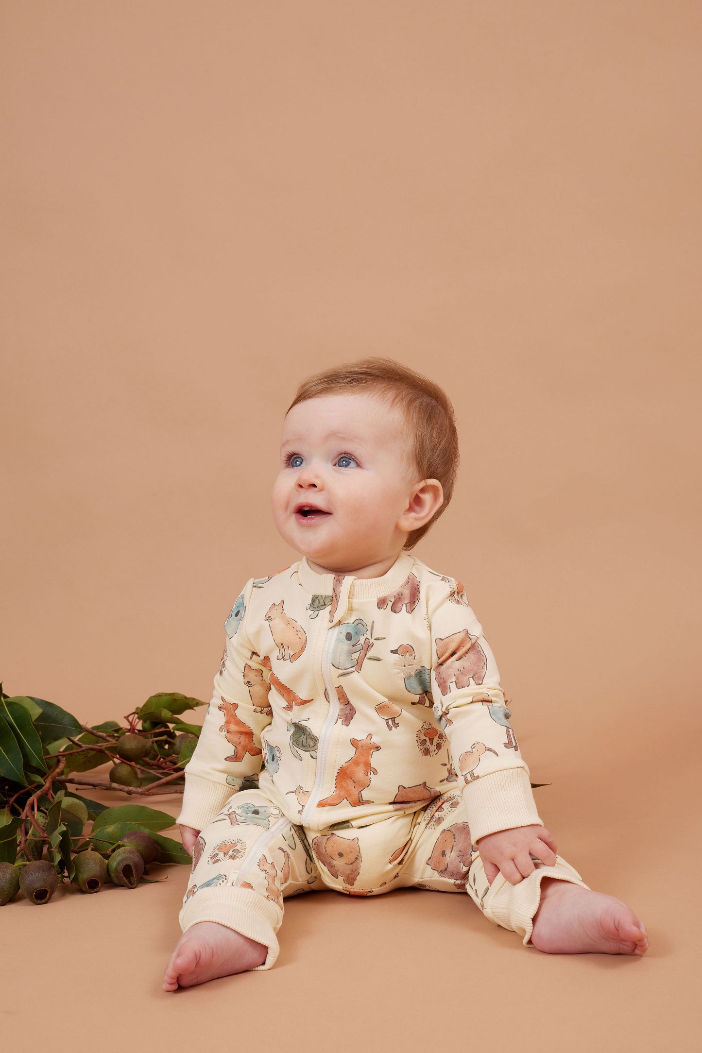 Wild Wonders Zip-All-In-One Romper