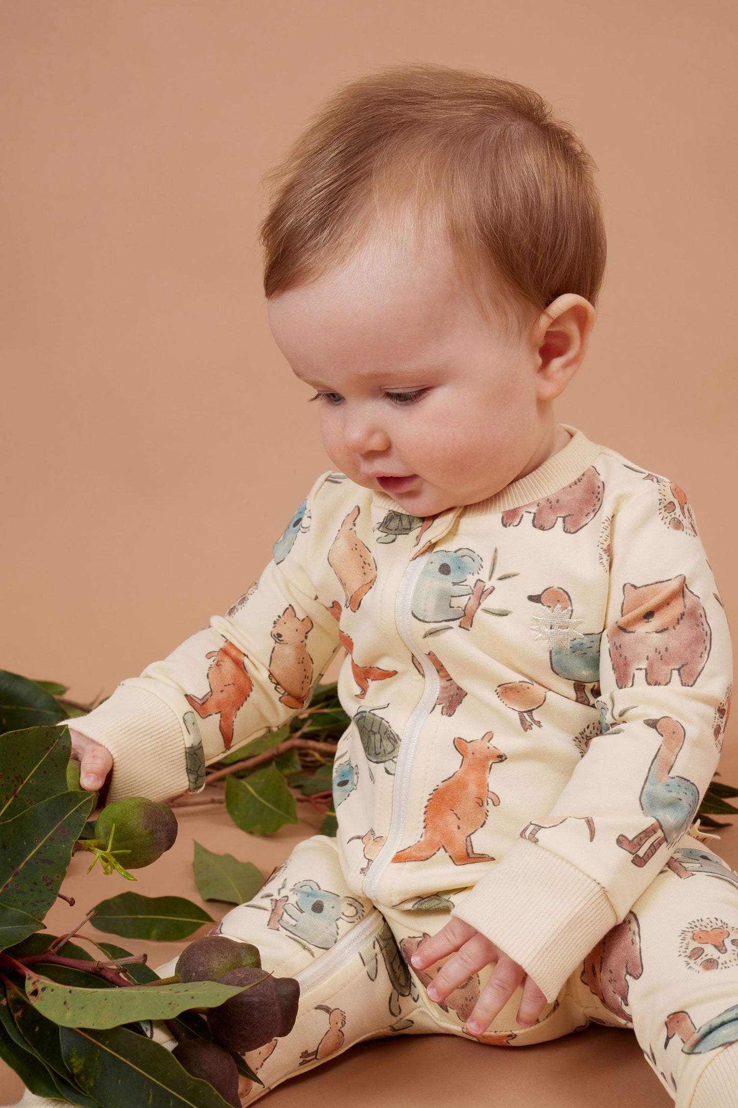 Wild Wonders Zip-All-In-One Romper