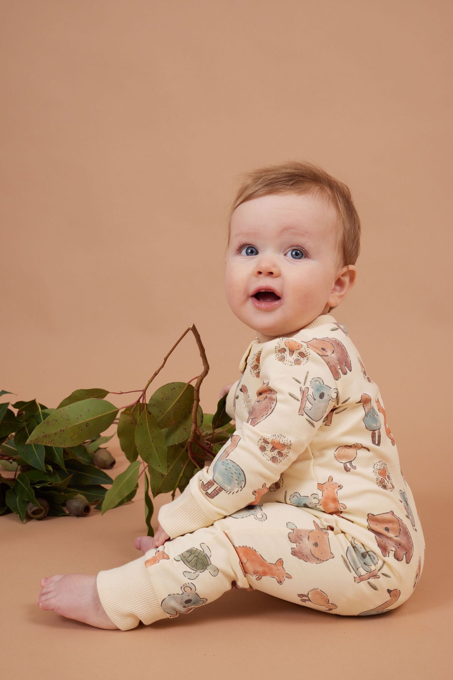 Wild Wonders Zip-All-In-One Romper