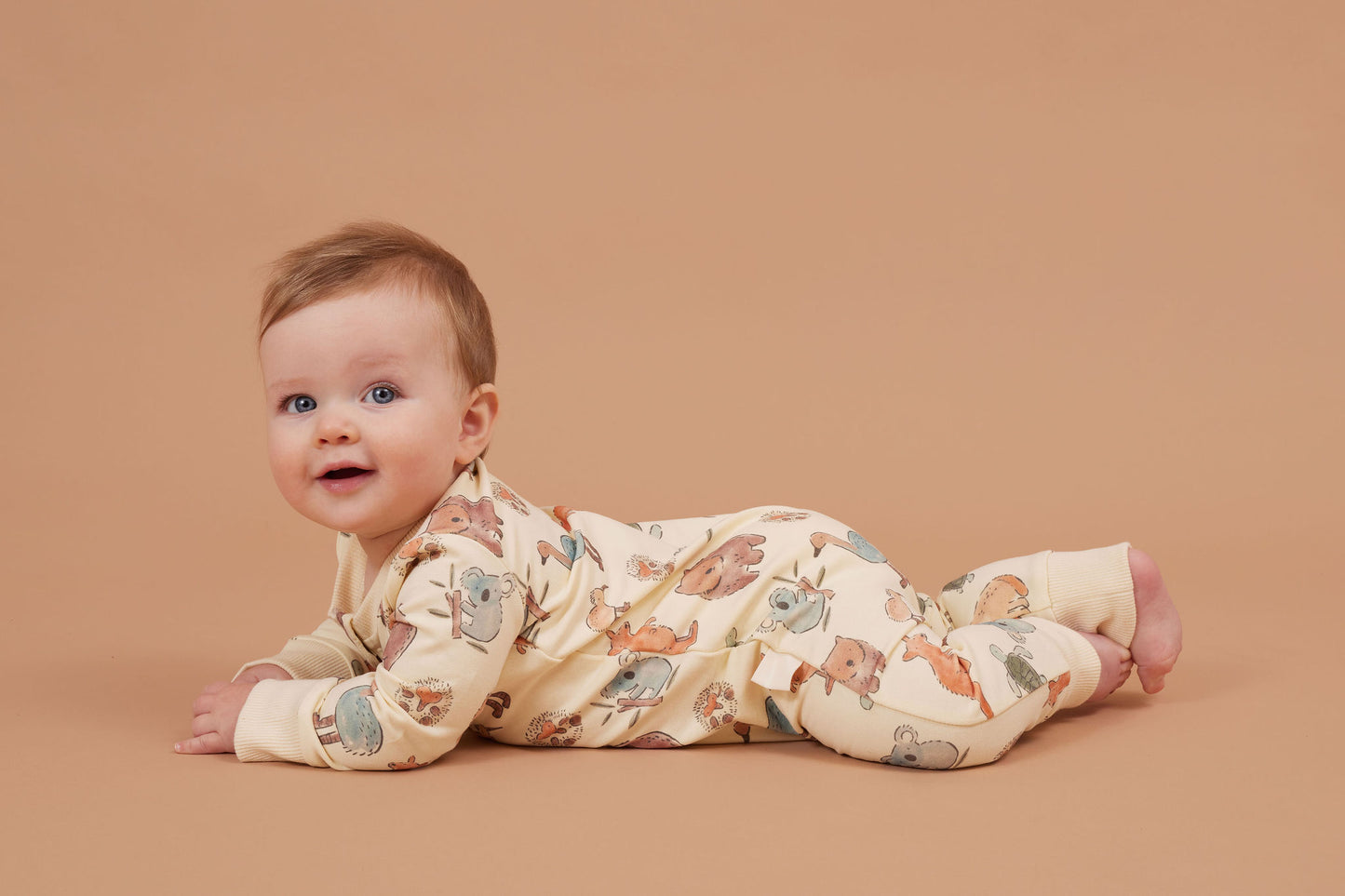 Wild Wonders Zip-All-In-One Romper