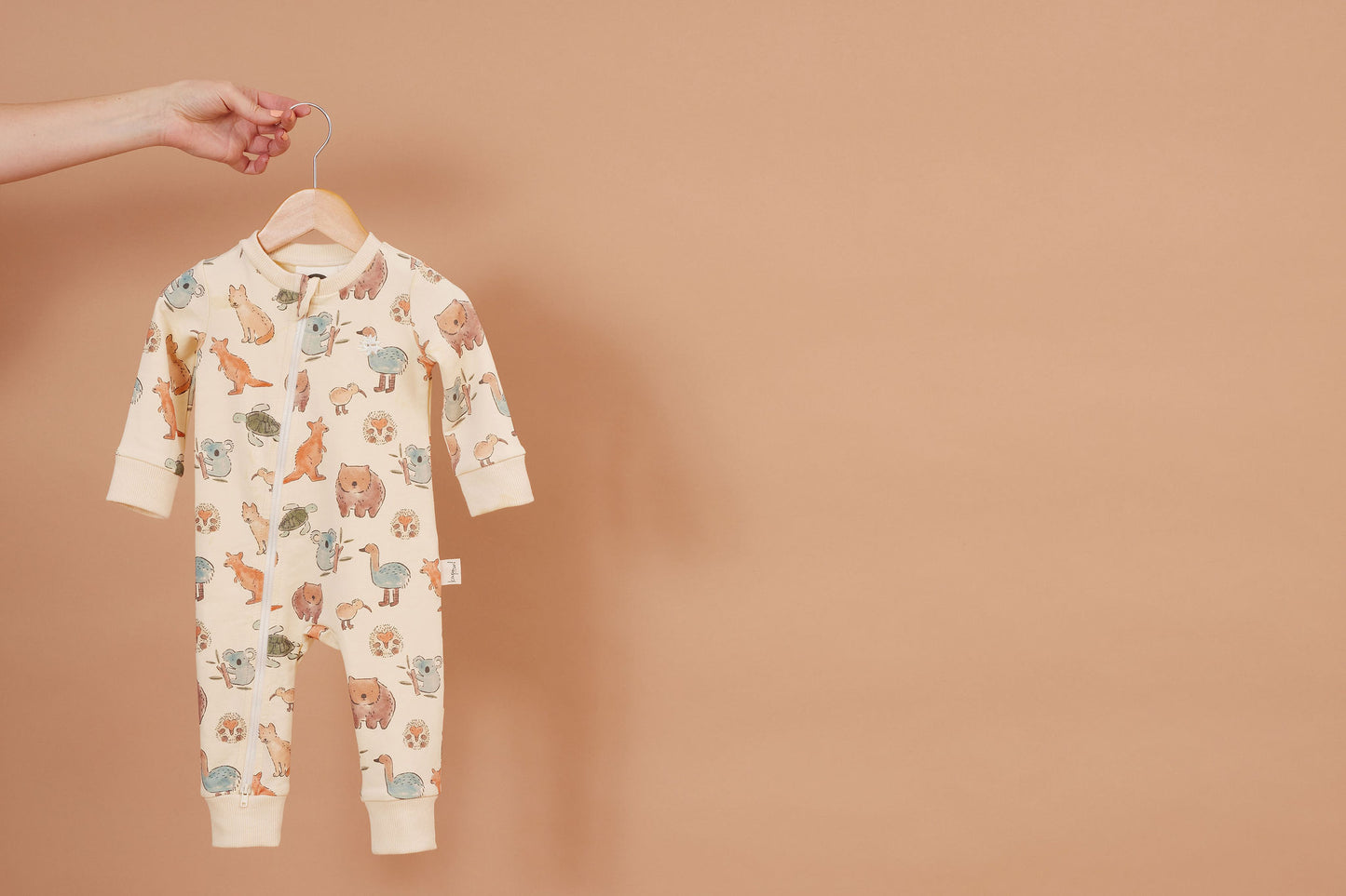 Wild Wonders Zip-All-In-One Romper