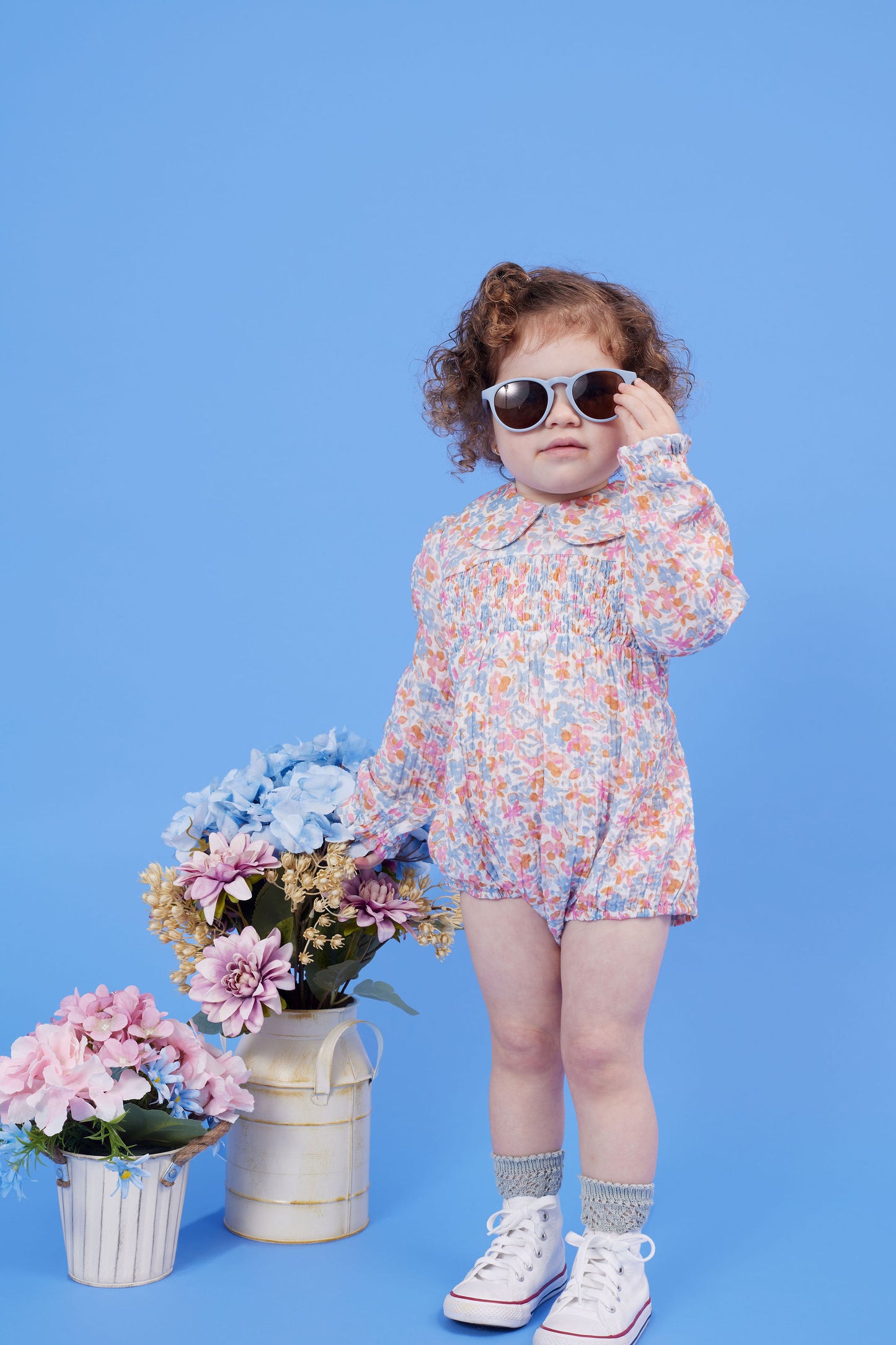 Primrose Baby Collared Romper