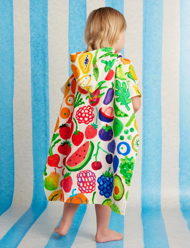 Kids Hooded Towel Eat The Rainbow