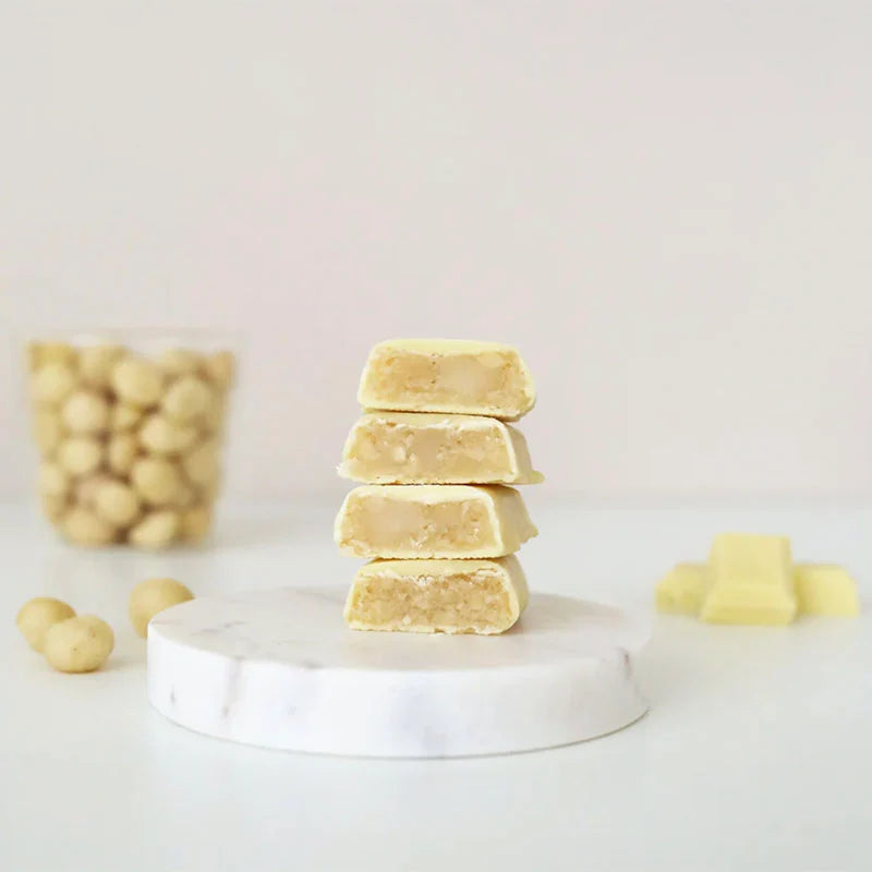 White Choc Macadamia Beauty Bites® 14bars x 32g