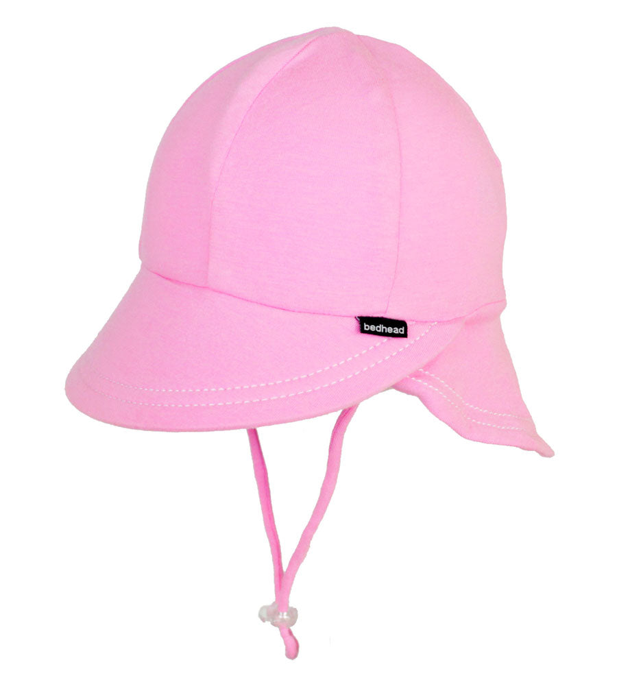 Legionnaire Hat with Strap in Blush in Size 0-3m