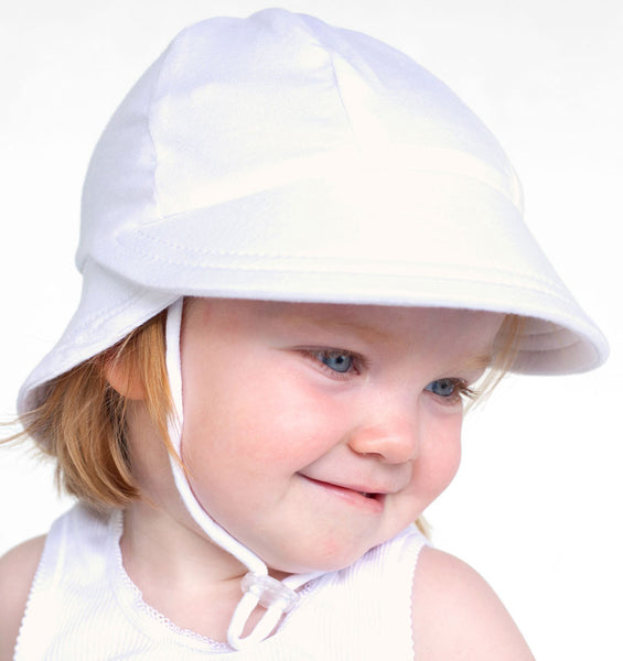 Legionnaire Hat with Strap in White