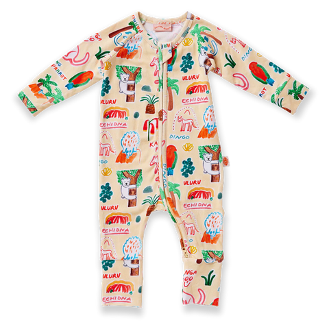 Coo-ee! Long Sleeve Zip Suit