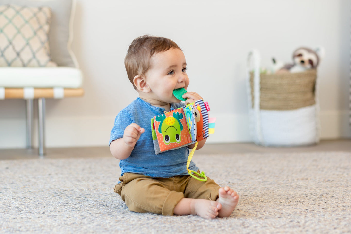 Link & Squeak Animal Crinkle Book