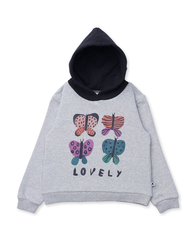 Lovely Butterflies Furry Hood