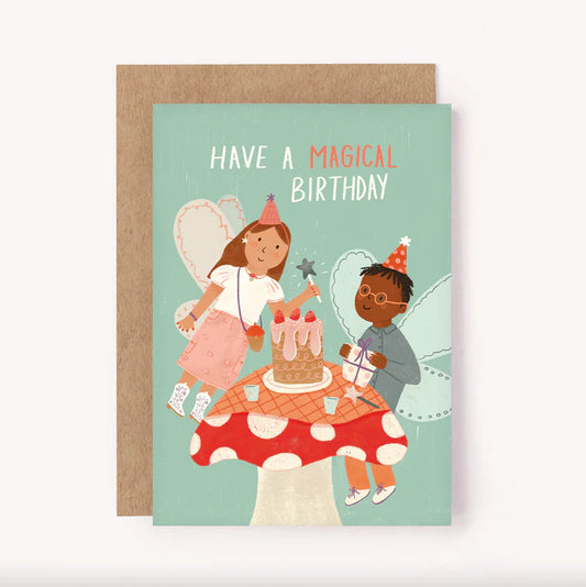 Fairy Party - Birthday Card