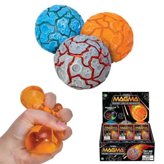 Magma Ball - Light Up Squishy Meteorite