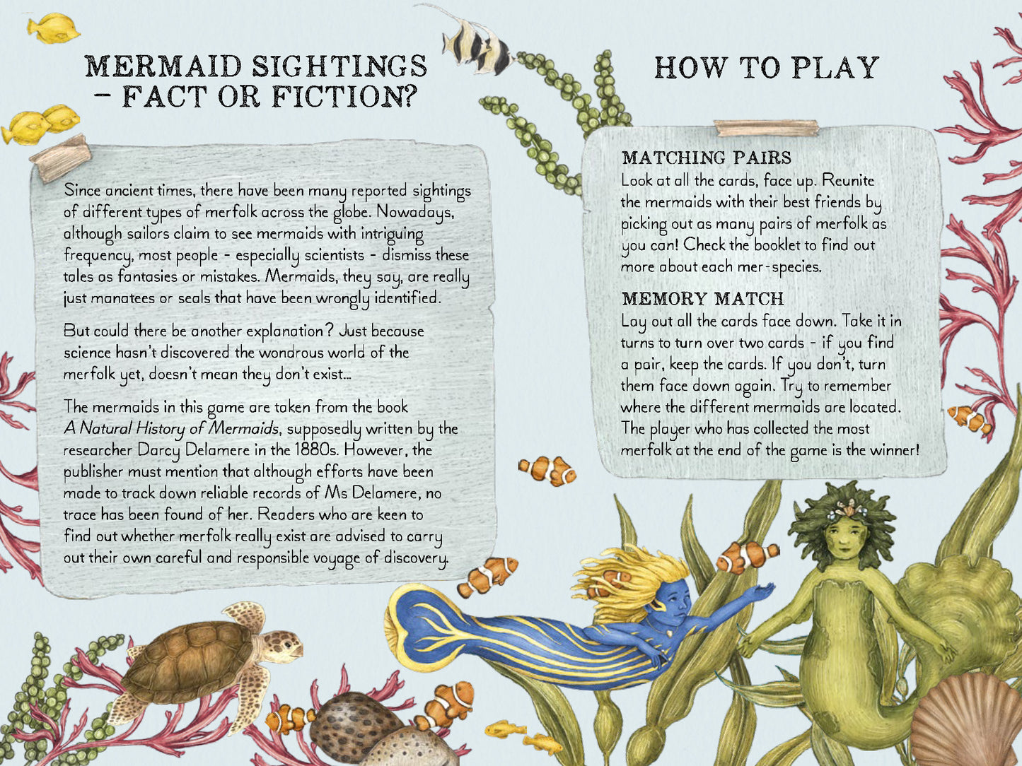 Match the Mermaids - A Memory Game