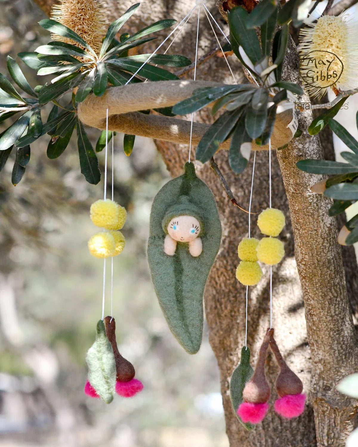 May Gibbs x Tara Treasures - Gumnut Baby Cot Mobile