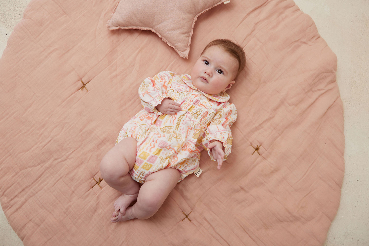 Mermaid Beach Collared Playsuit