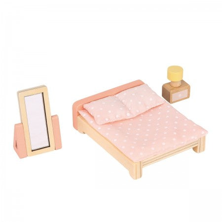 Mini Folding Doll House (with furniture)