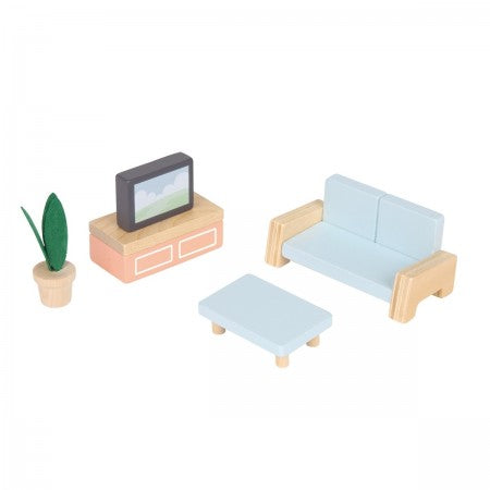 Mini Folding Doll House (with furniture)