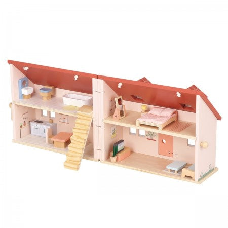 Mini Folding Doll House (with furniture)