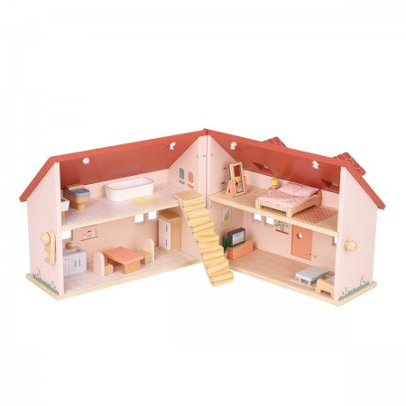 Mini Folding Doll House (with furniture)