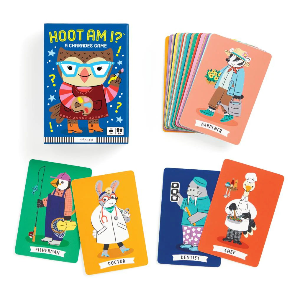 Charades Card Game - Hoot Am I