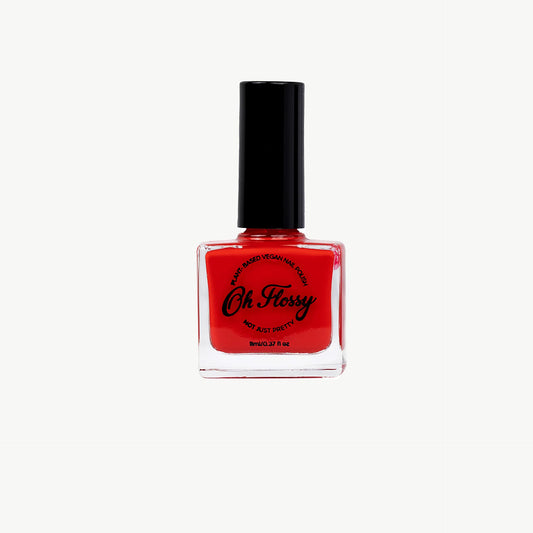 Oh Flossy Nail Polish - Red