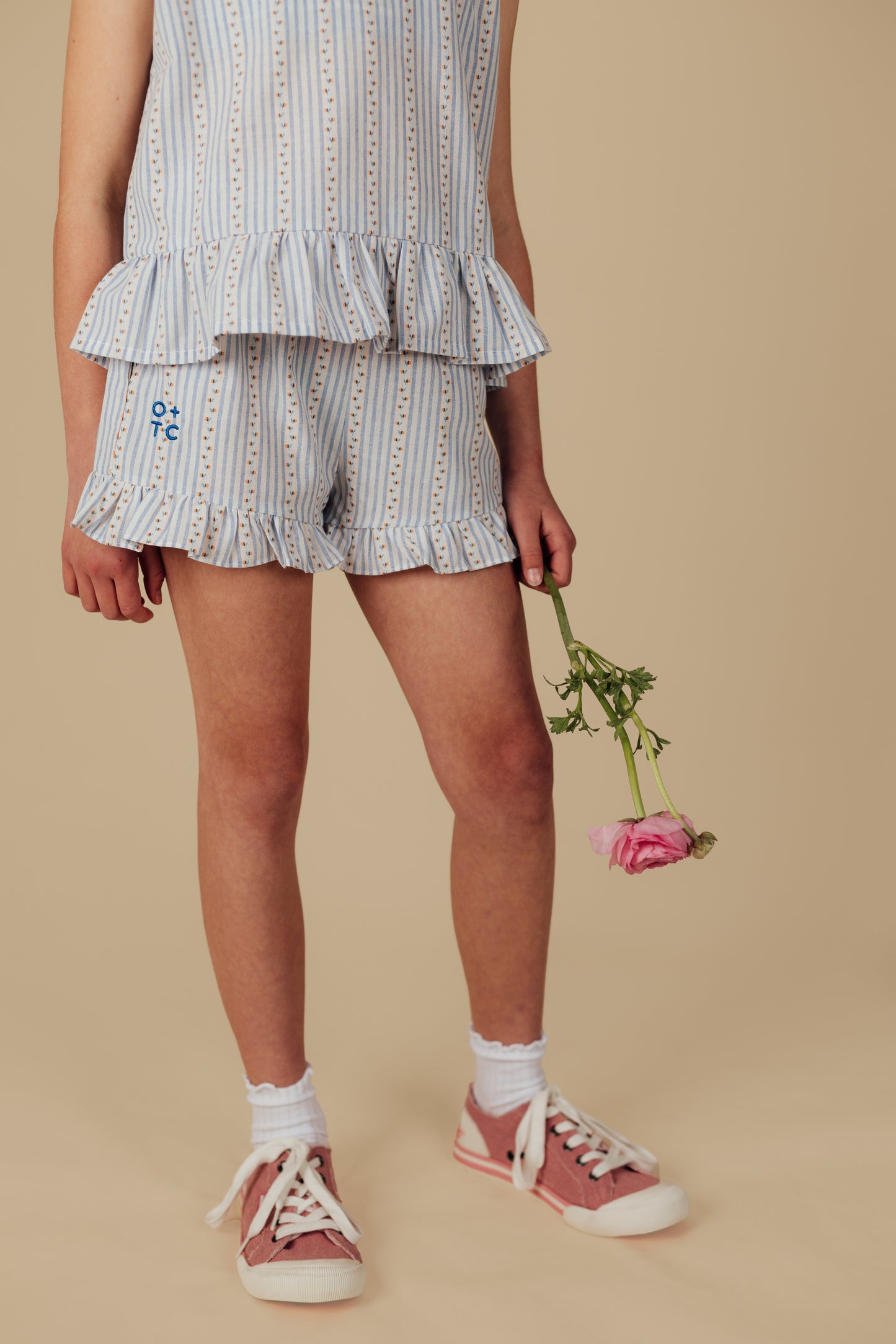 Peaches Carla Frill Shorts