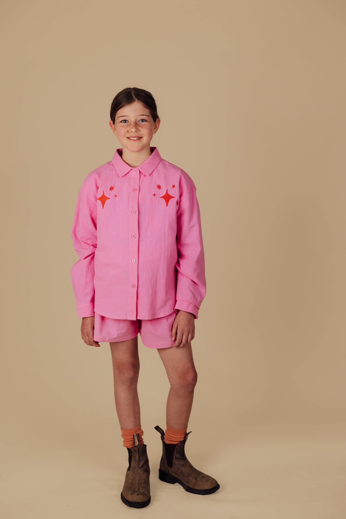 Howdy Star Floss Button Down Shirt