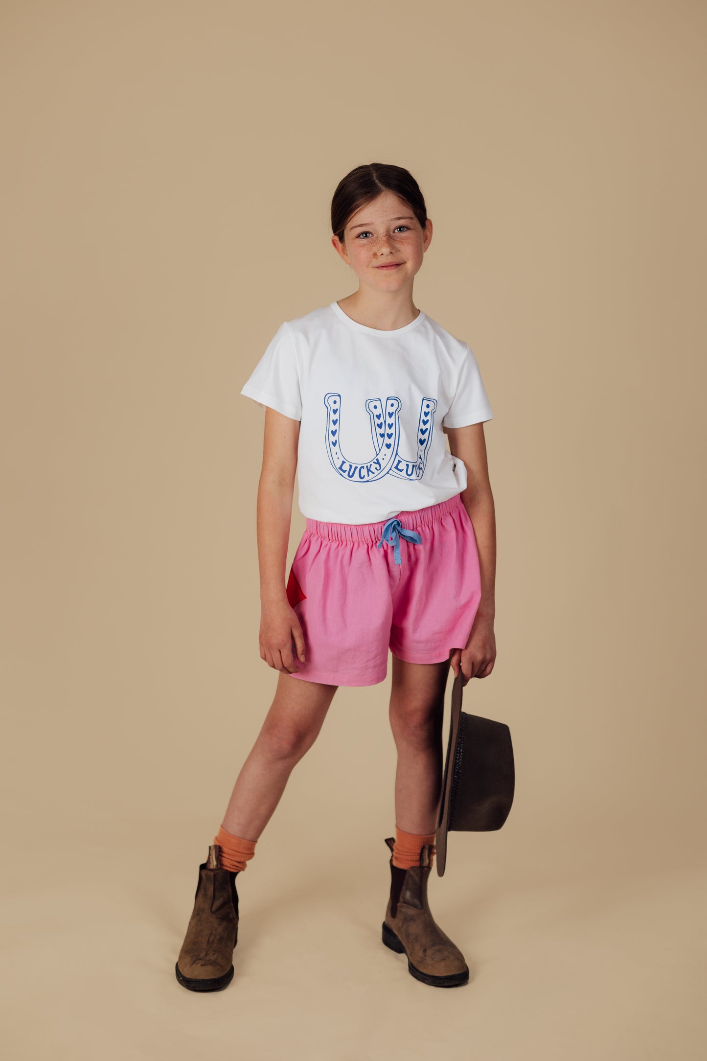 Howdy Star Relaxed Shorts - Flossin