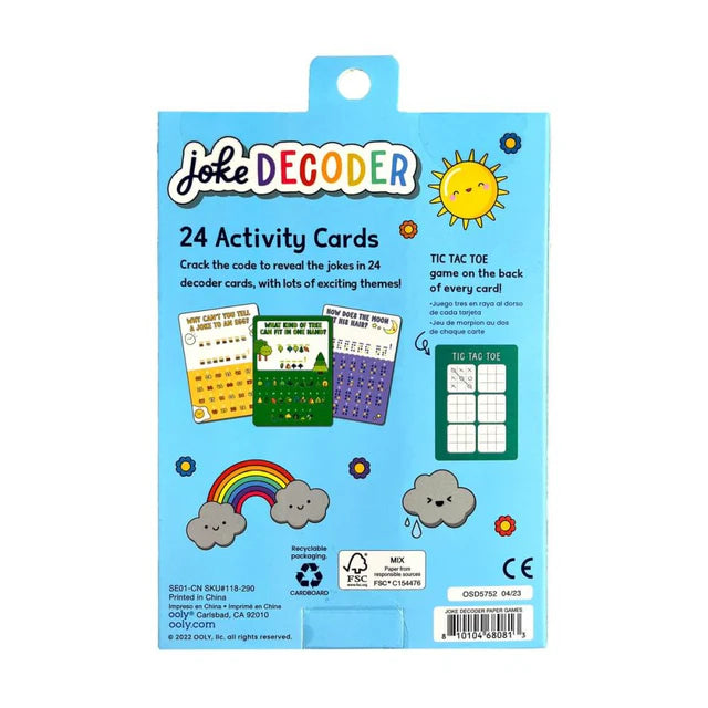 Ooly Activity Cards - Joke Decoder