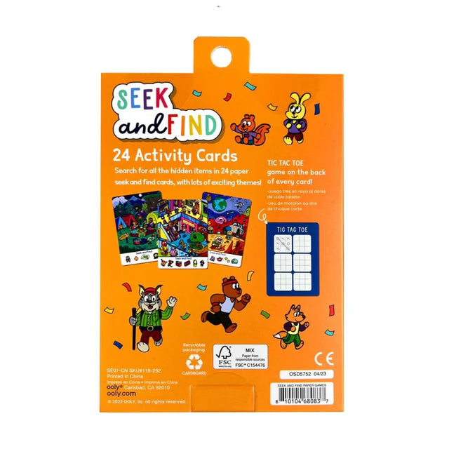 Ooly Activity Cards - Seek and Find