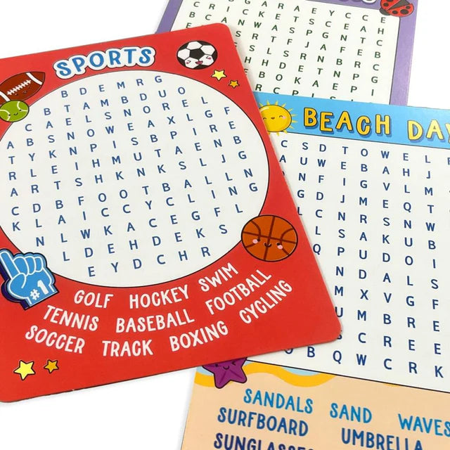 Ooly Activity Cards - Word Search