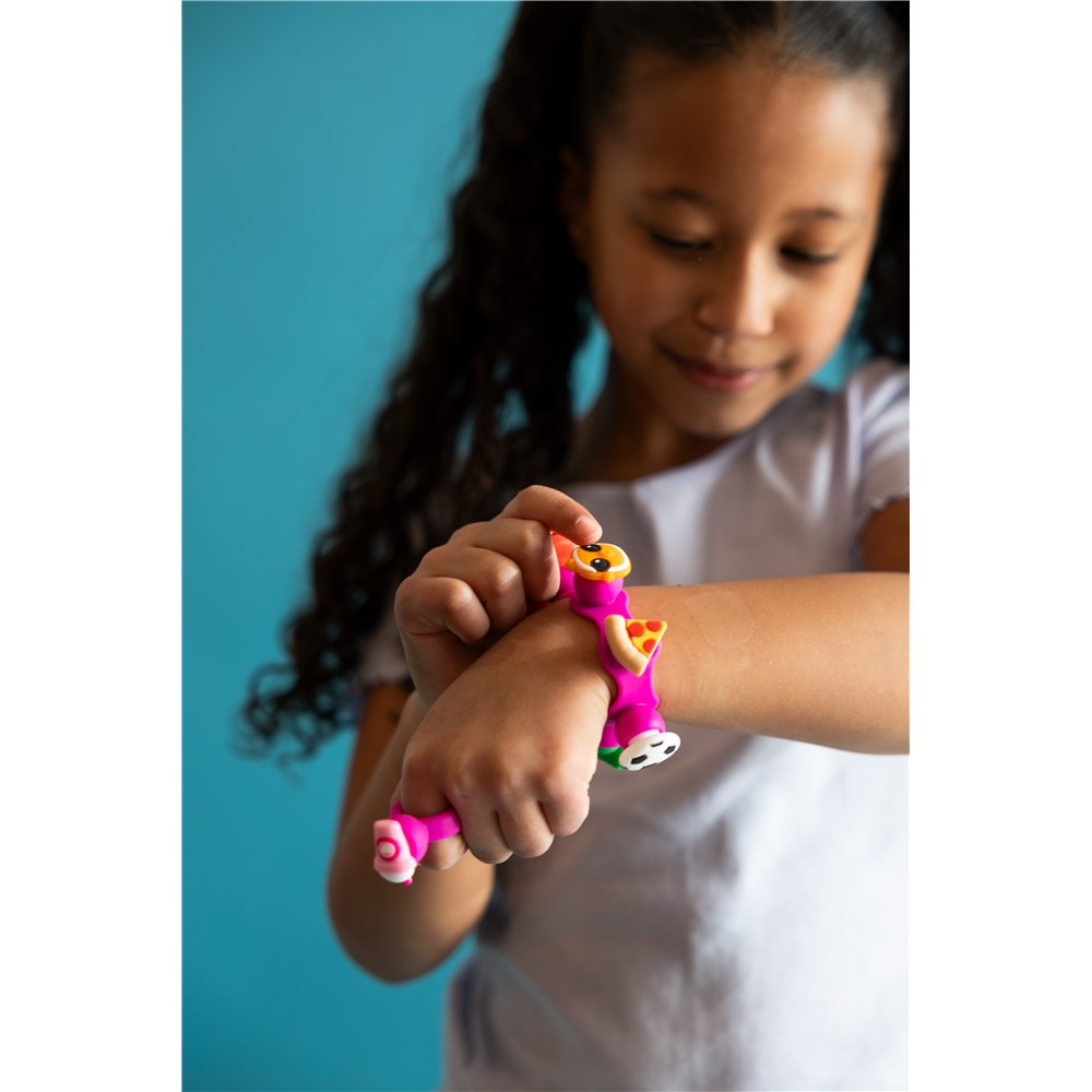 Plip Charms Pink Braclet
