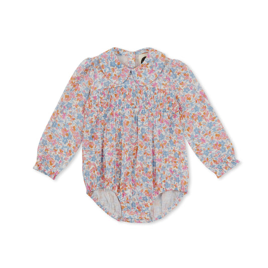 Primrose Baby Collared Romper